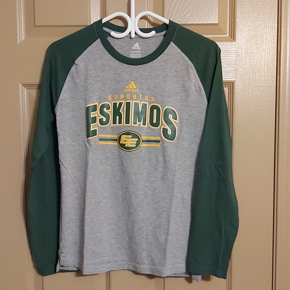 Adidas CFL Edmonton Eskimos Long Sleeve T-shirt